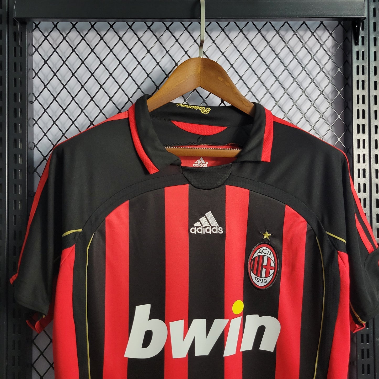Camisola Milan Titular 06/07 - Versão Retro