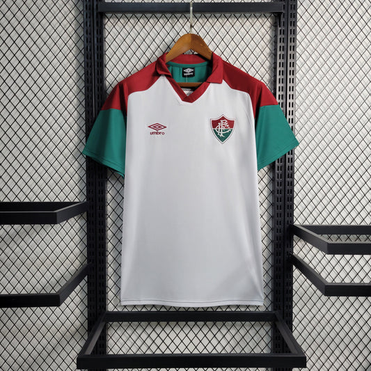 Camisola Fluminense Treino 23/24 - Umbro Adepto Masculina - Branco