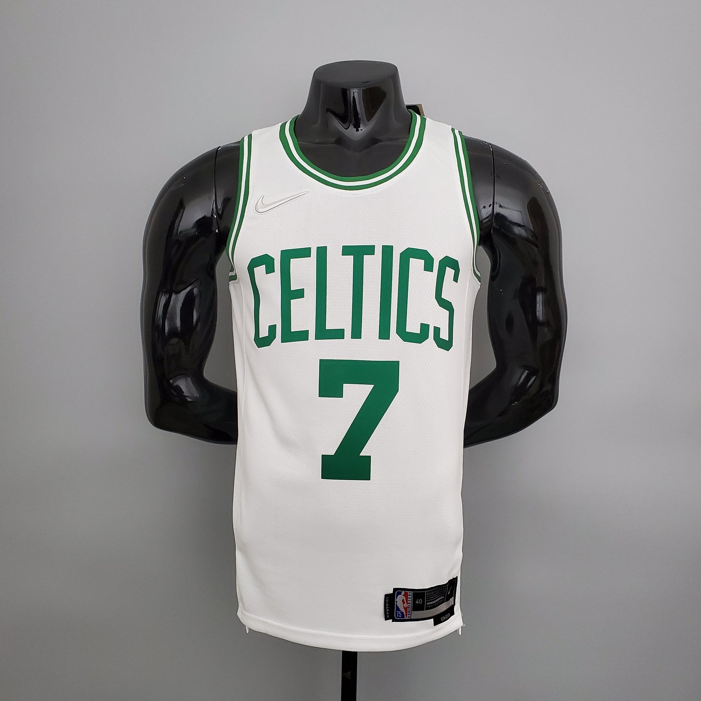NBA Boston Celtics Jersey #7 Brown - 75th Anniversary White