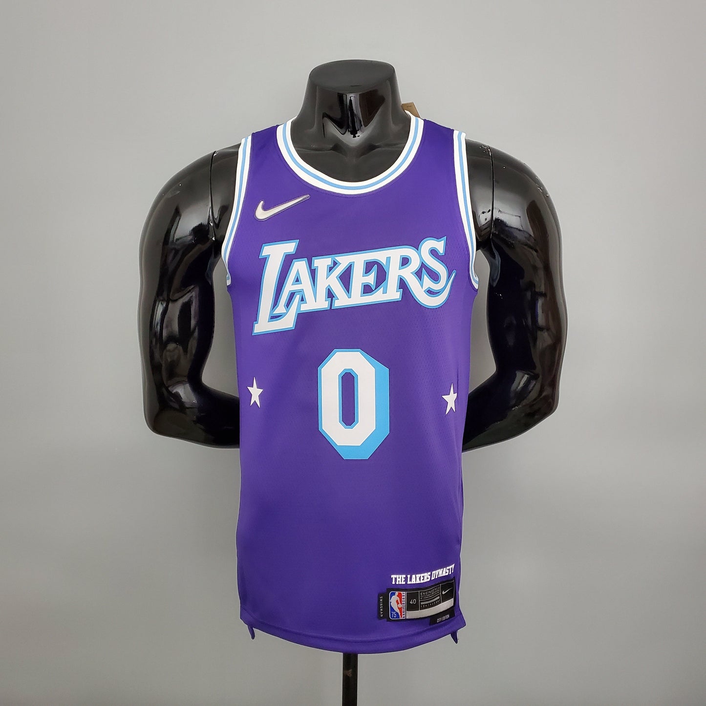 Camisola NBA Lakers #0 Westbrook City Edition Purple - 23/24