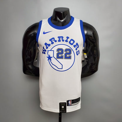 NBA Golden State Warriors #22 Wiggin Jersey - Retro White