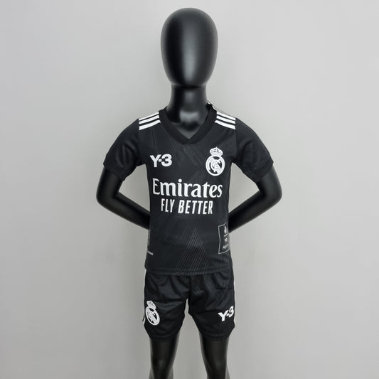 Real Madrid Children's Kit Special Edition Y3 Black 22/23