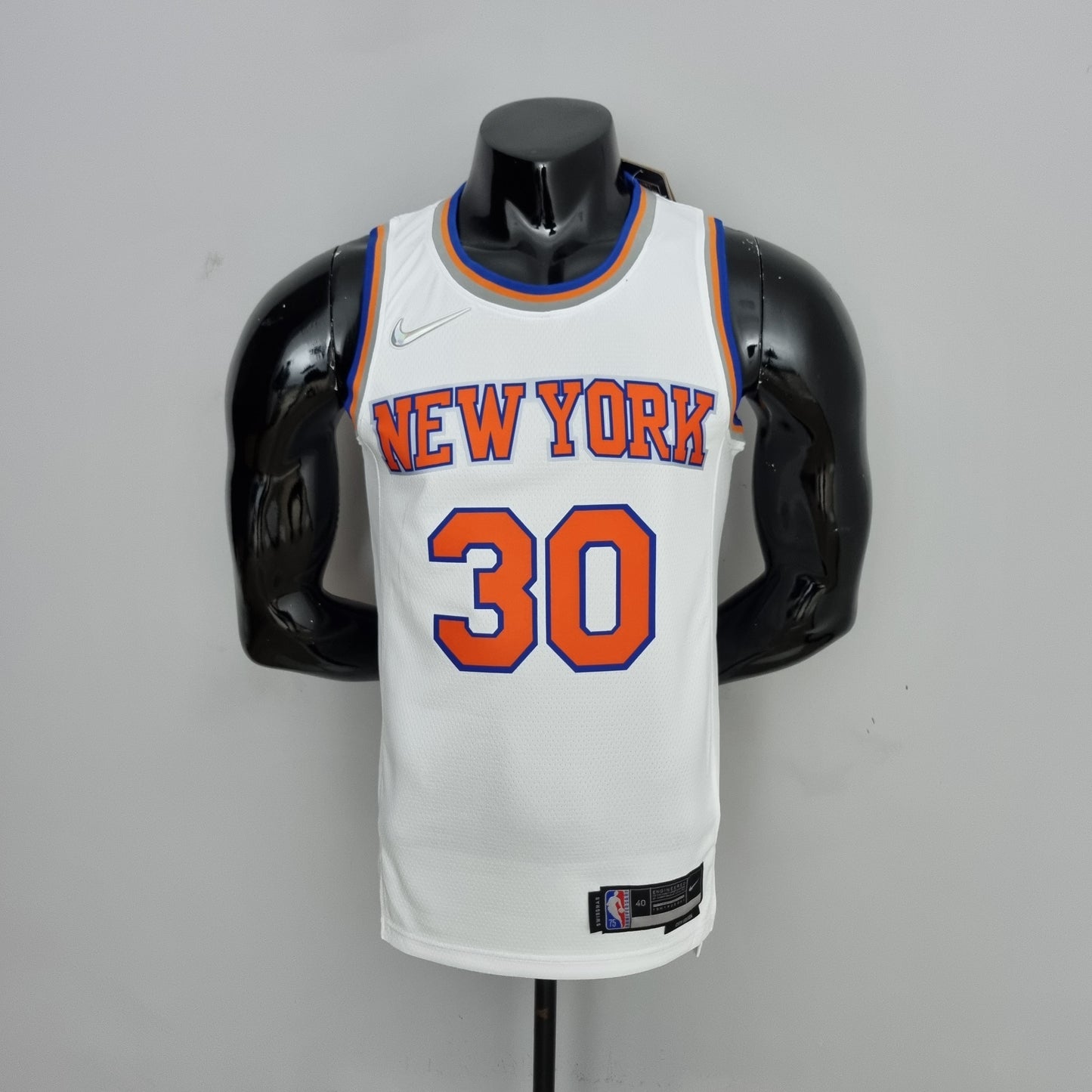 Camisola NBA NY Knicks #30 Randle - 75° Aniversário White