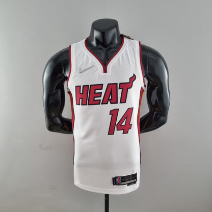 NBA Miami Heat #14 Herro Jersey - 75th Anniversary White