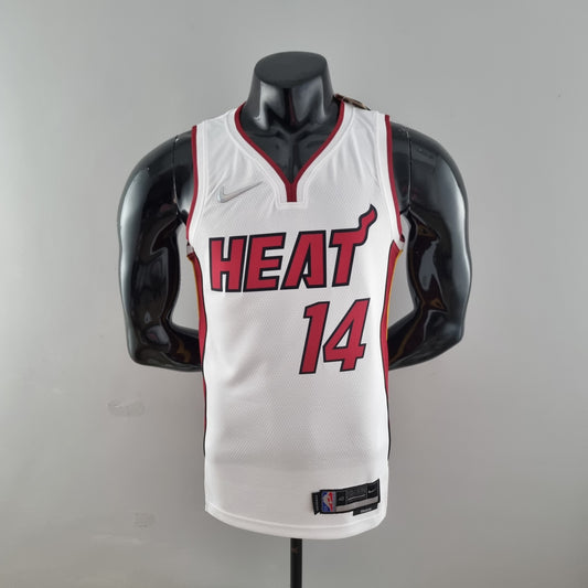 NBA Miami Heat #14 Herro Jersey - 75th Anniversary White