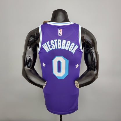 Camisola NBA Lakers #0 Westbrook City Edition Purple - 23/24