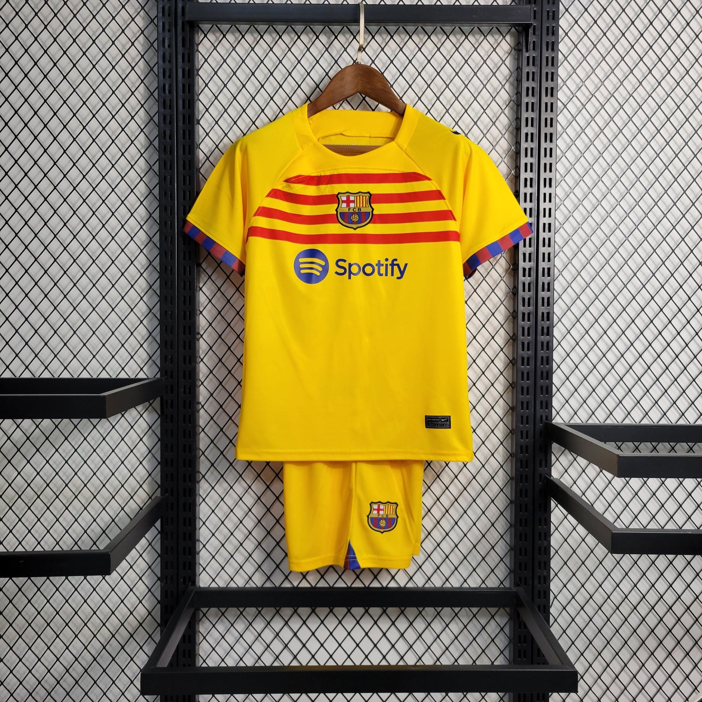Barcelona Fourth 23/24 Shirt Children's Kit
