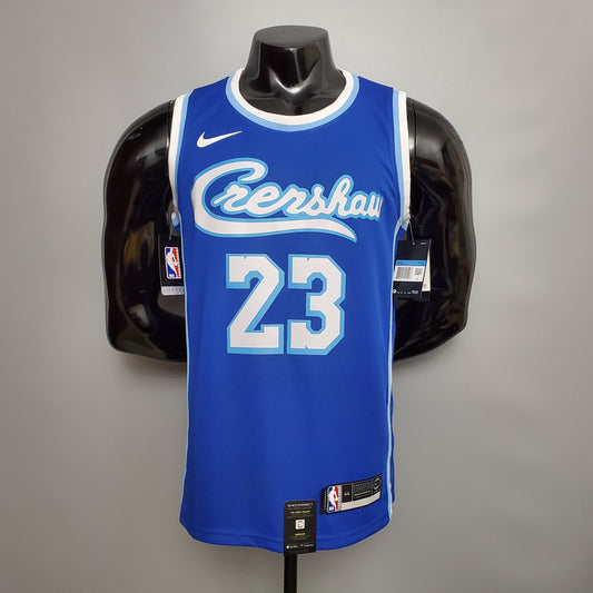 NBA Lakers Jersey #23 James Crershaw Blue - 23/24