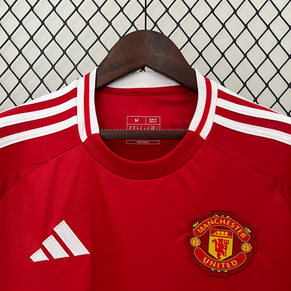 Camisola Manchester United Home 24/25 - Versão Jogador - Lançamento