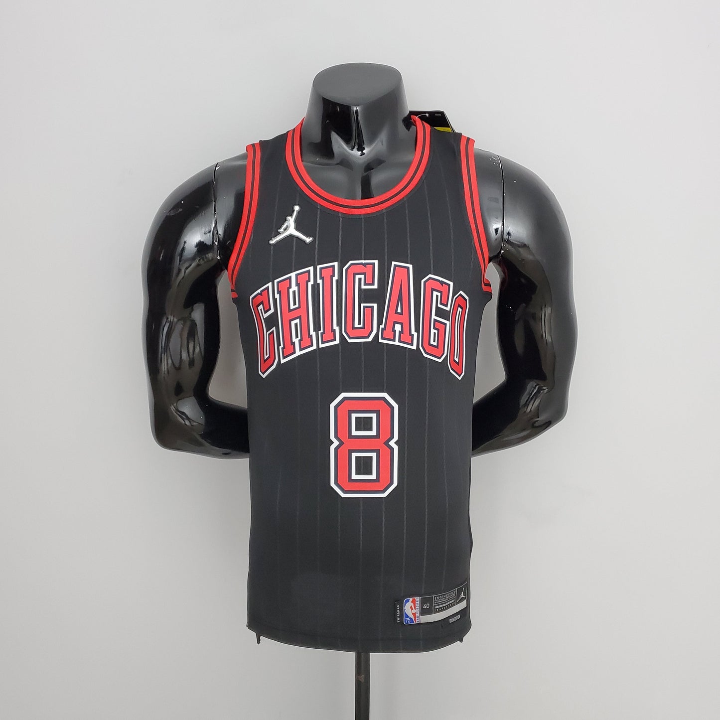 NBA Chicago Bulls #8 Lavine Jersey - Flyers Black