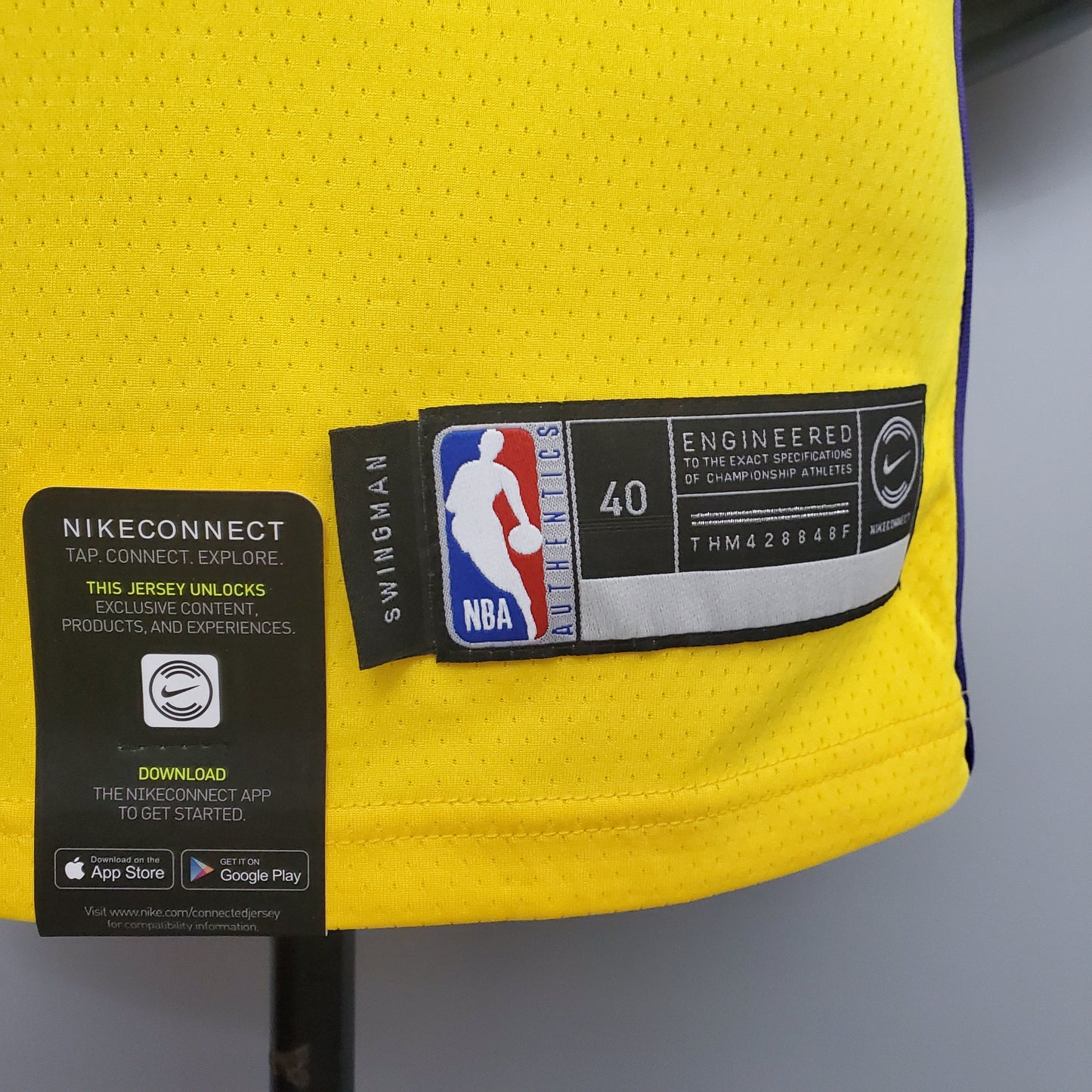 Camisola NBA Lakers #6 James V-neck Nike Connection - 23/24
