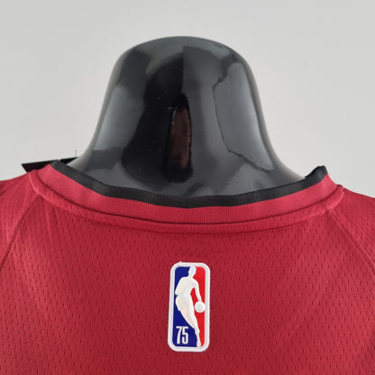 NBA Miami Heat Jersey #13 Adebayo - 75th Anniversary Red