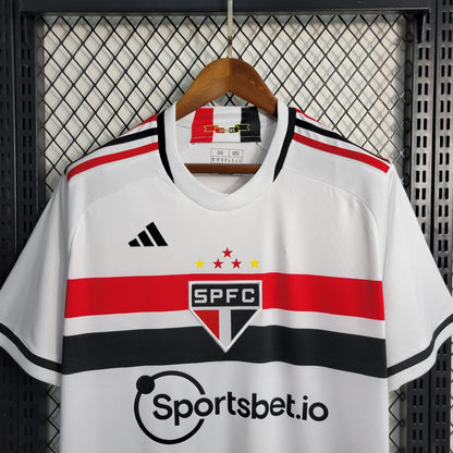 Camisola São Paulo Home 23/24 - Adidas Adepto Masculina