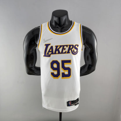 Camisola NBA Lakers #95 Toscano Branca 75° Aniversário  - 23/24