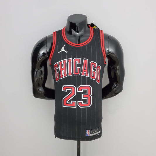 NBA Chicago Bulls #23 Jordan Jersey - Flyers Black