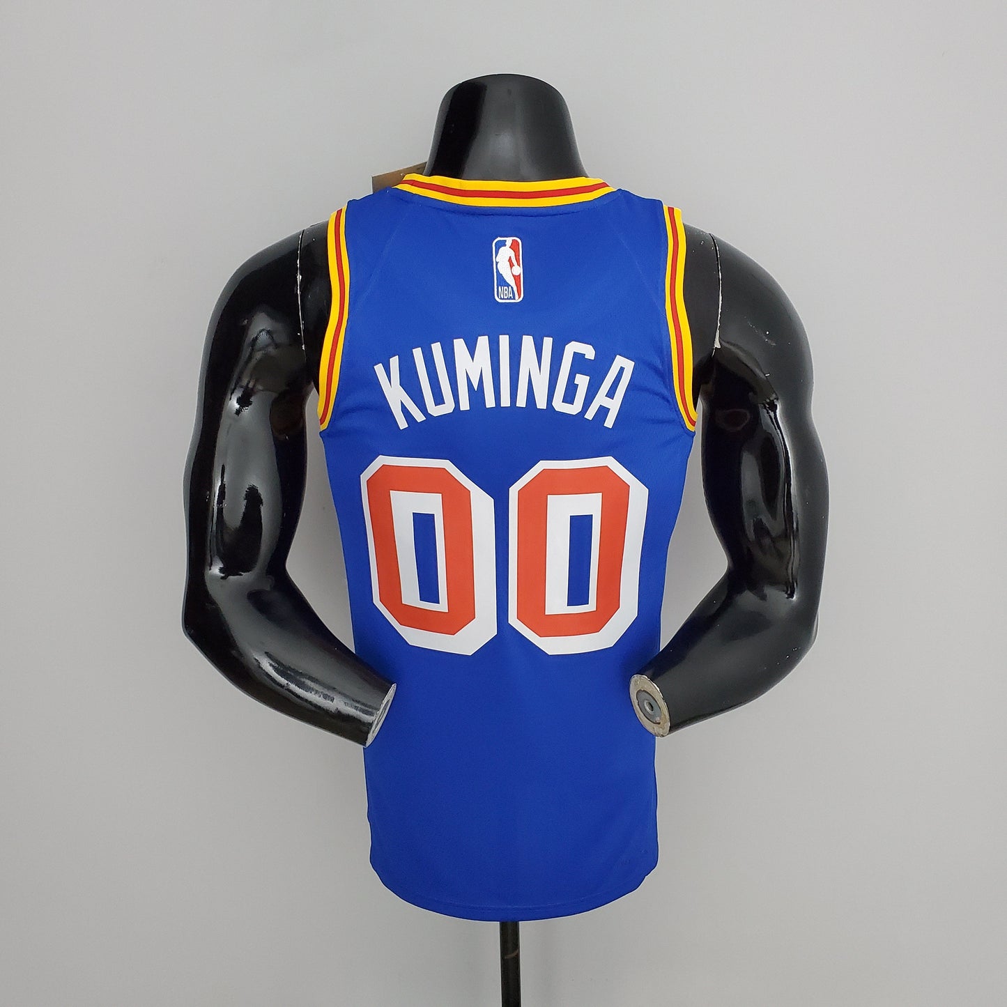 NBA Golden State Warriors #00 Cuming Jersey - Retro Blue