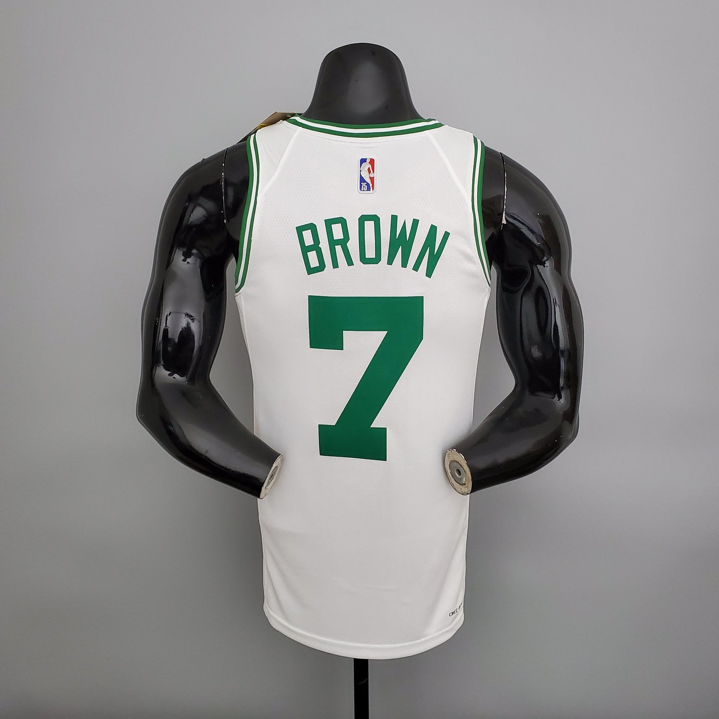 NBA Boston Celtics Jersey #7 Brown - 75th Anniversary White