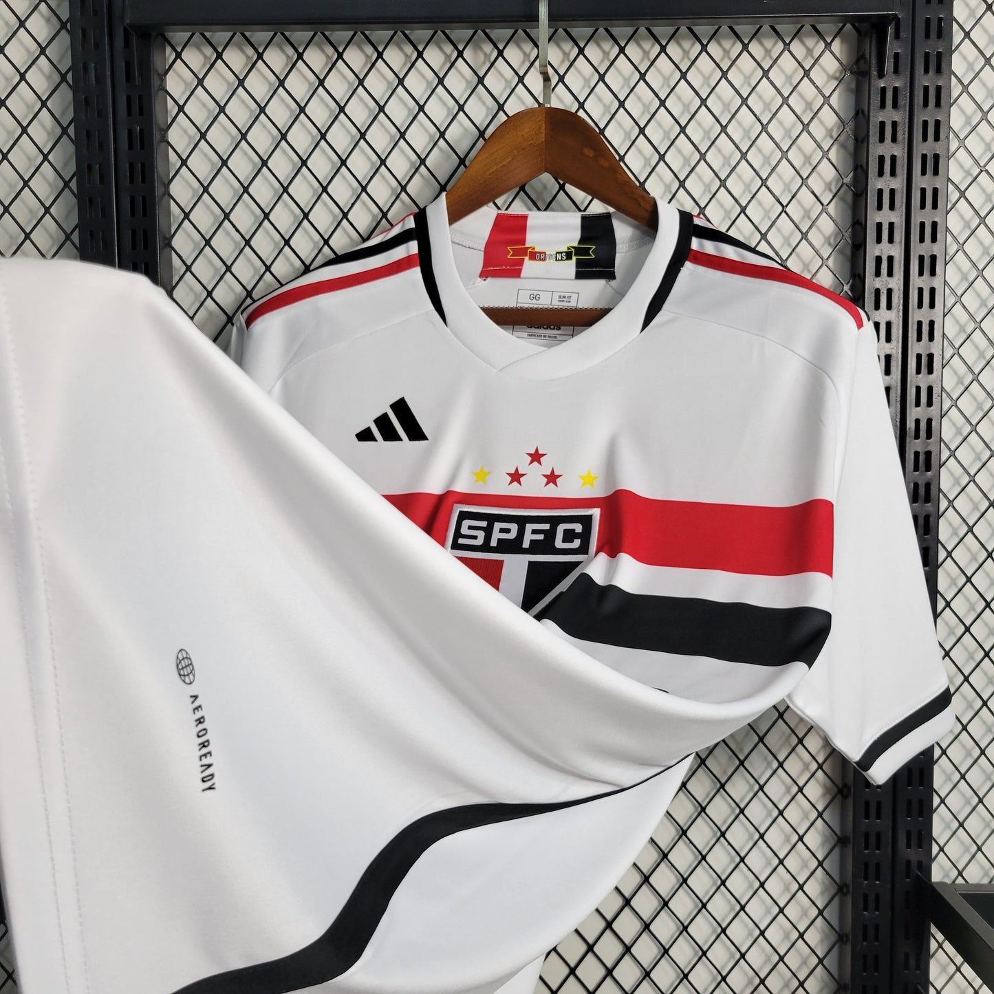 Camisola São Paulo Home 23/24 - Adidas Adepto Masculina