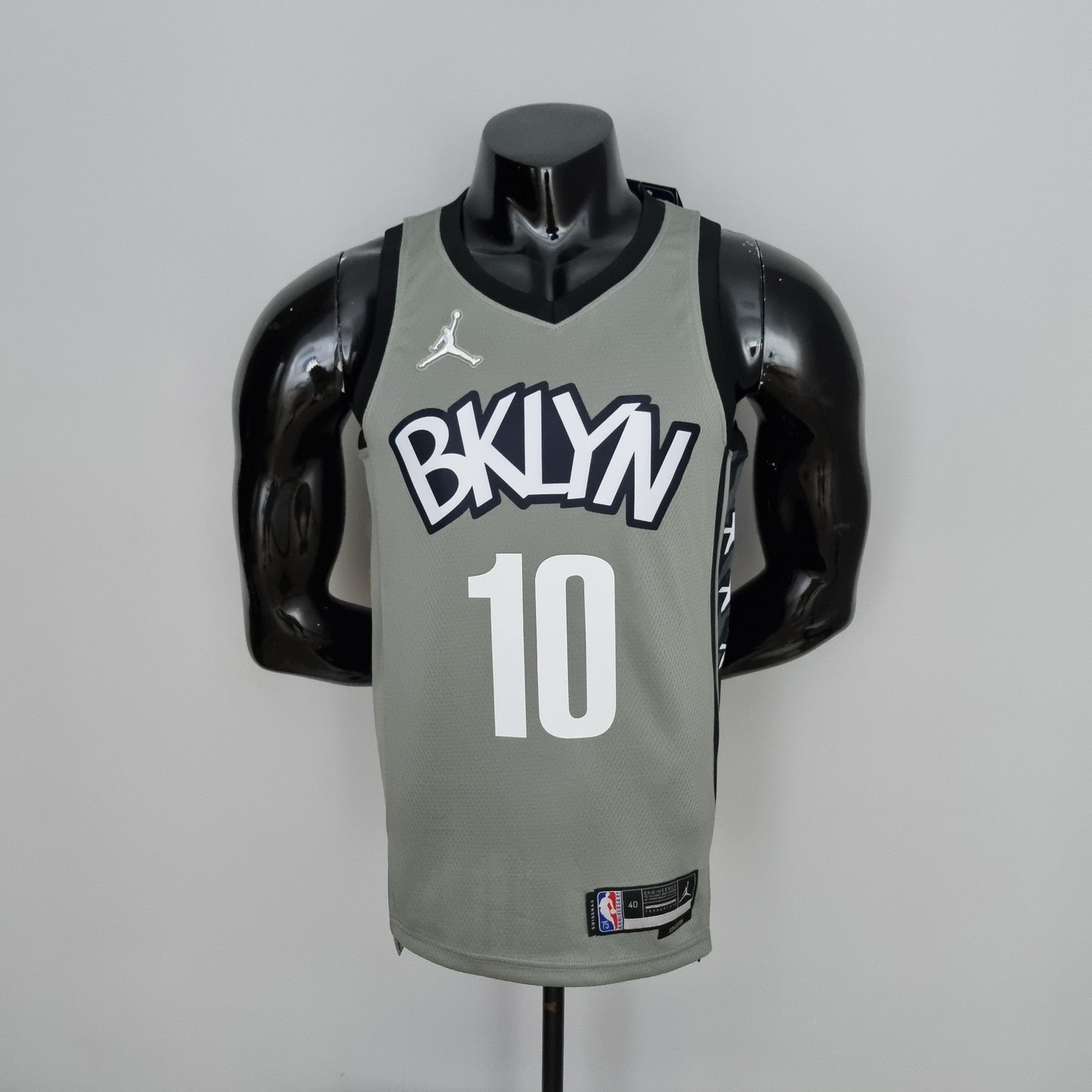 NBA Brooklyn Nets Jersey #10 Personalizarmons - 75th Anniversary