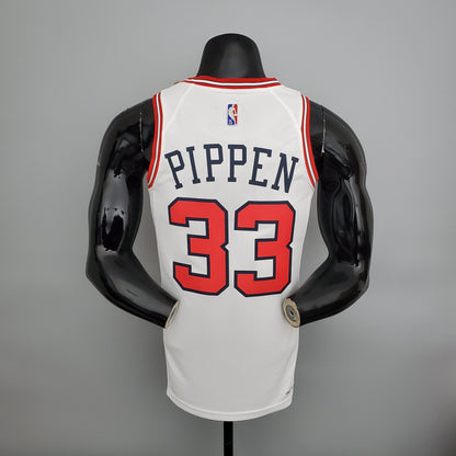 Camisola NBA Chicago Bulls #33 Pippen - 75° Aniversário White
