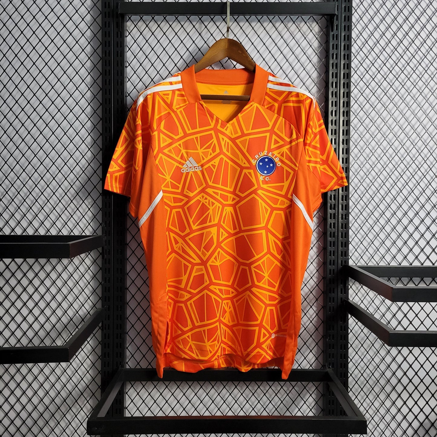 Camisola Cruzeiro Guarda redes Laranja 22/23 - Versão Adepto