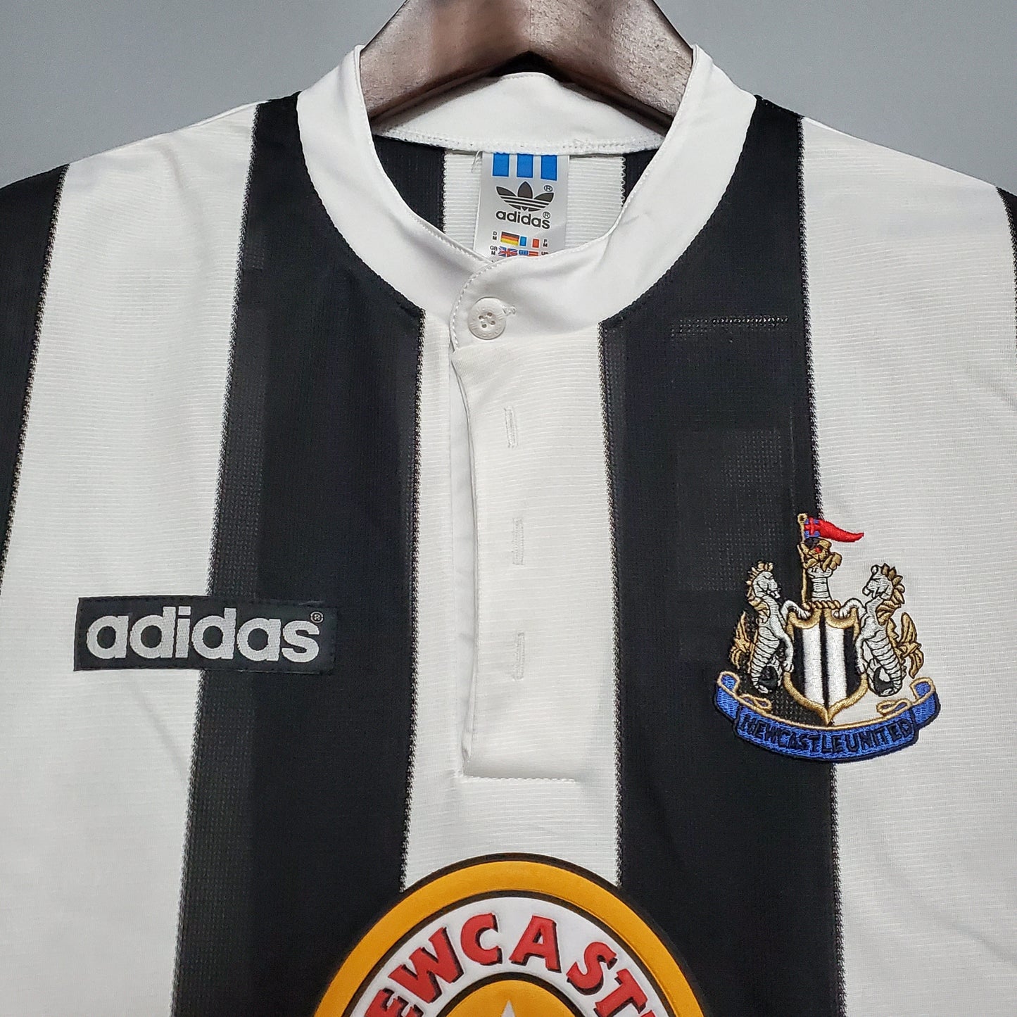 Camisola Newcastle Titular 95/97 - Versão Retro