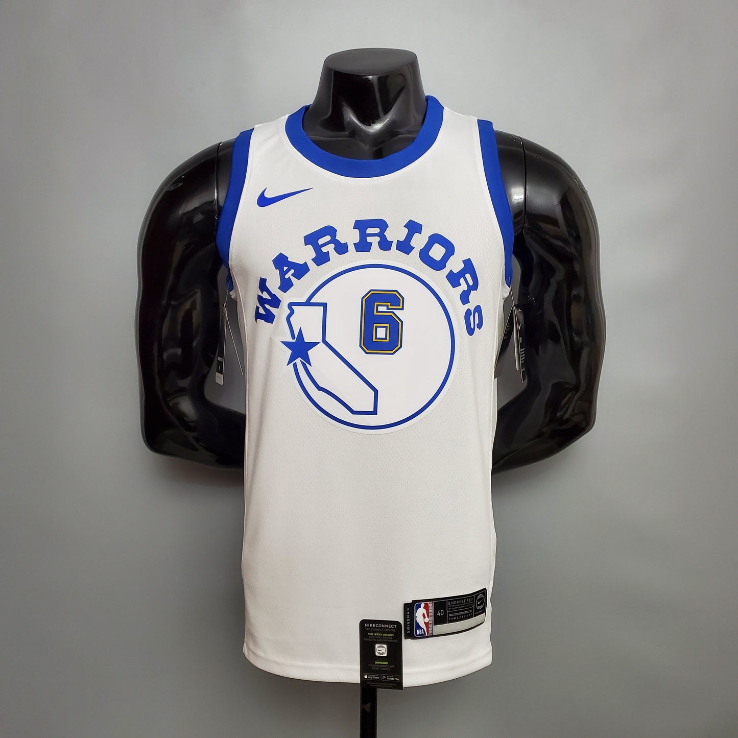 Camisola NBA Golden State Warriors #6 Young - Retro White