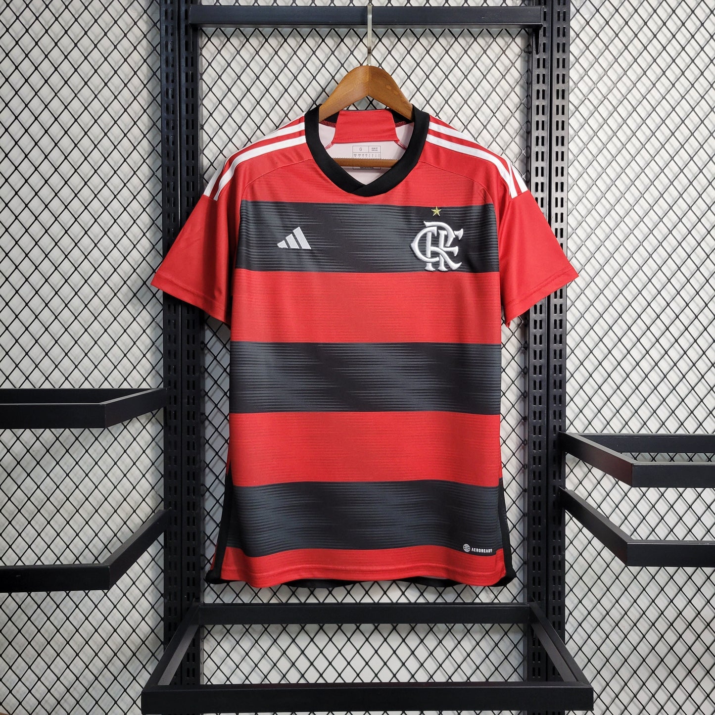 Camisola Flamengo Titular 23/24 - Versão Adepto