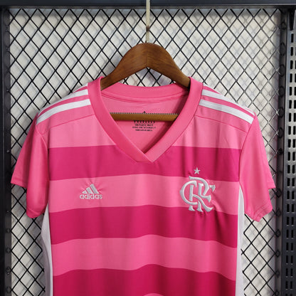 Camisola Flamengo Edição Especial Rosa 22/23 - Versão Feminina