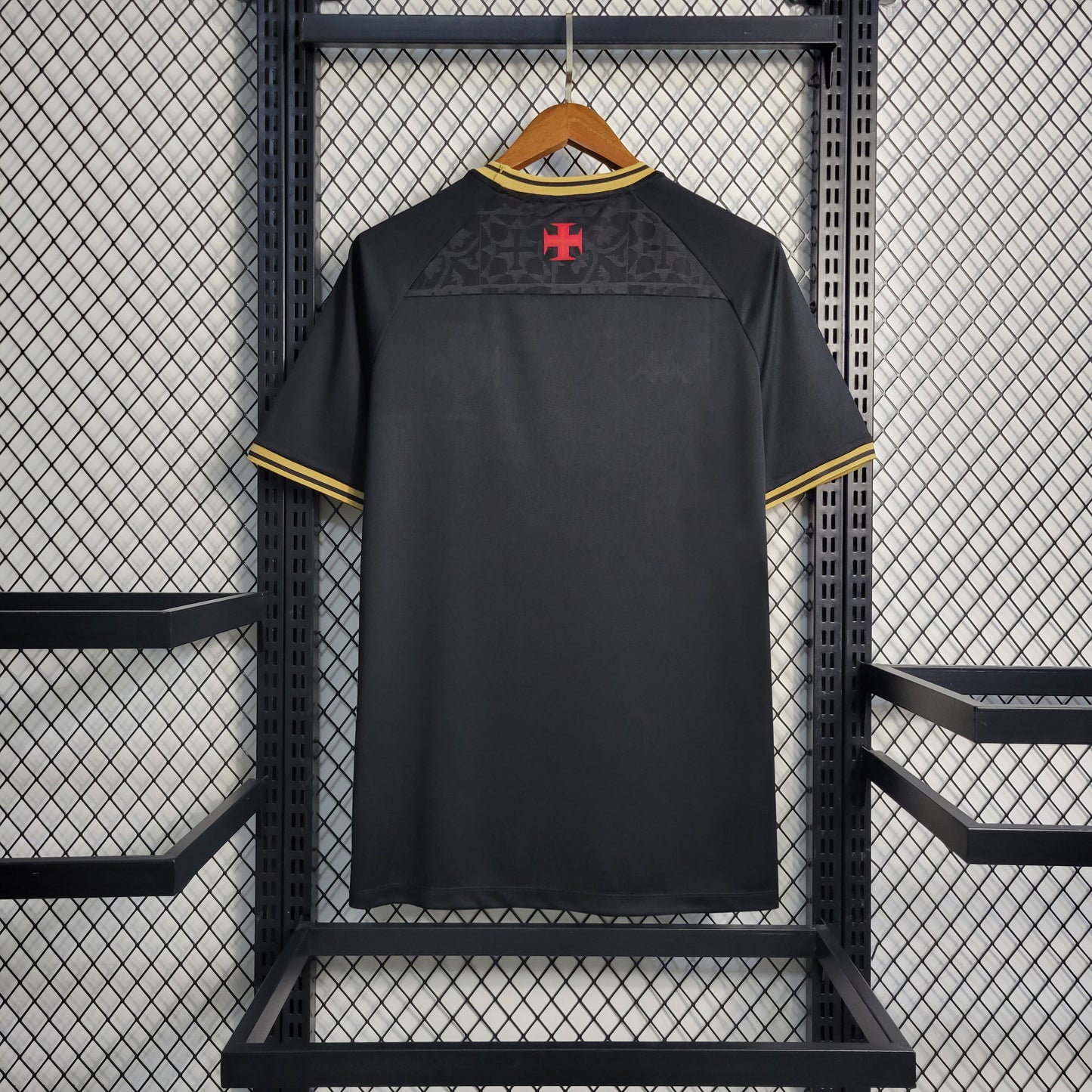 Camisola Vasco Especial 22/23 - Kappa Adepto Masculina - Preta