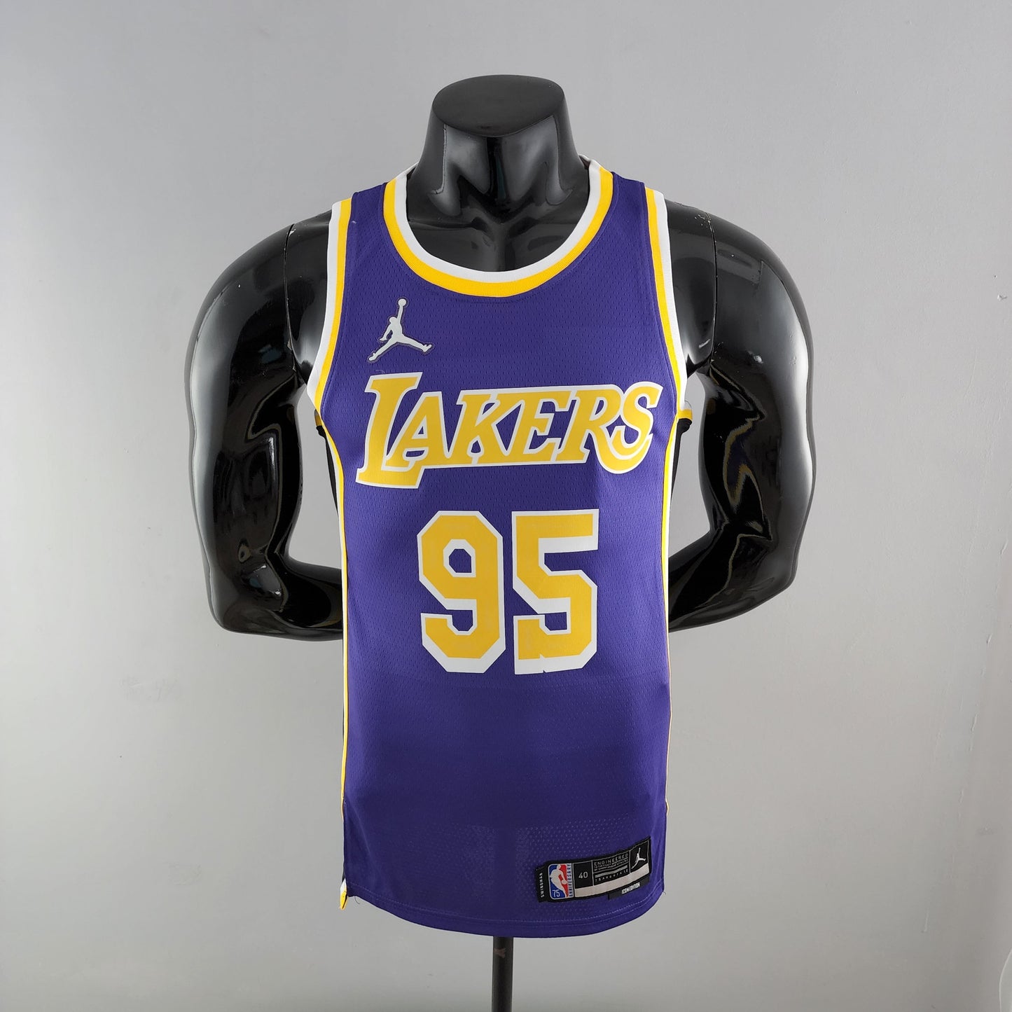 NBA Lakers #95 Toscano Purple Jersey - 23/24