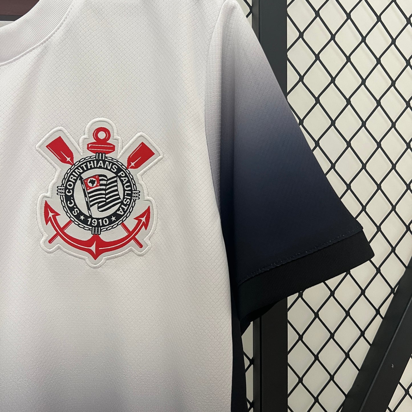 Camisola Corinthians Home 2024 - Versão Adepto - Lançamento