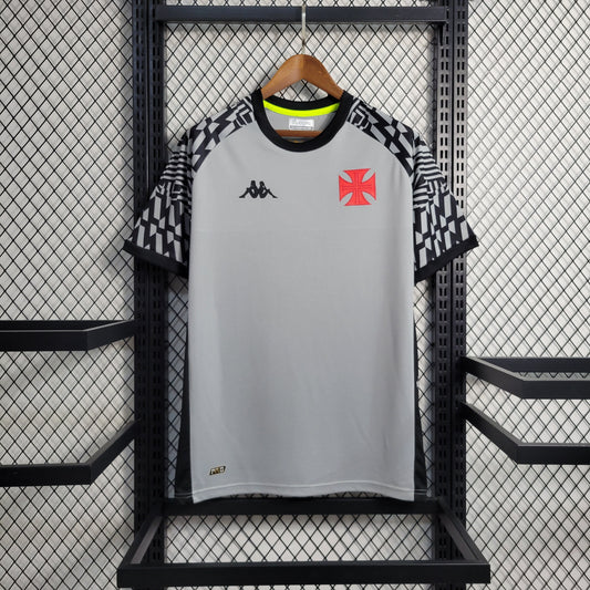 Camisola Vasco Treino 22/23 - Kappa Adepto Masculina - Cinza