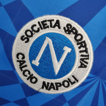 Camisola Napoli Titular 91/93 - Versão Retro
