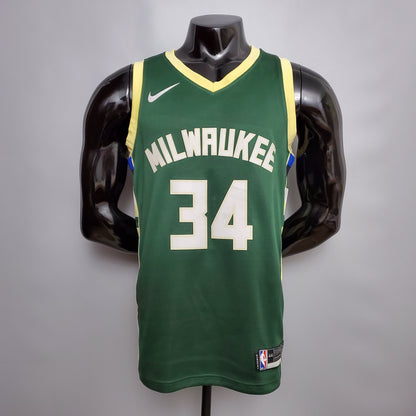 Camisola NBA Milwalkee Bucks #34 Antetokounmpo - Fruit Green