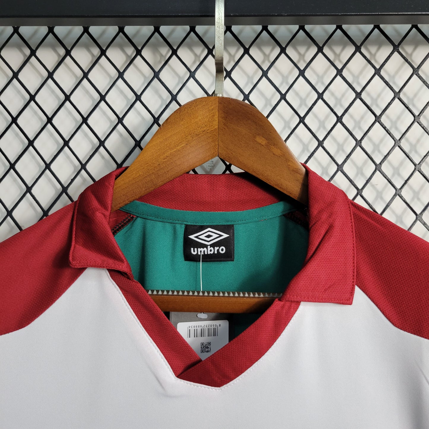 Camisola Fluminense Treino 23/24 - Umbro Adepto Masculina - Branco