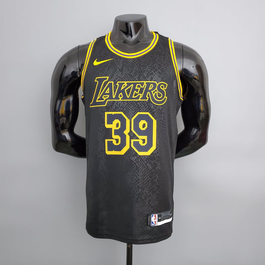 NBA Lakers #39 Howard Snake Print Jersey - 23/24