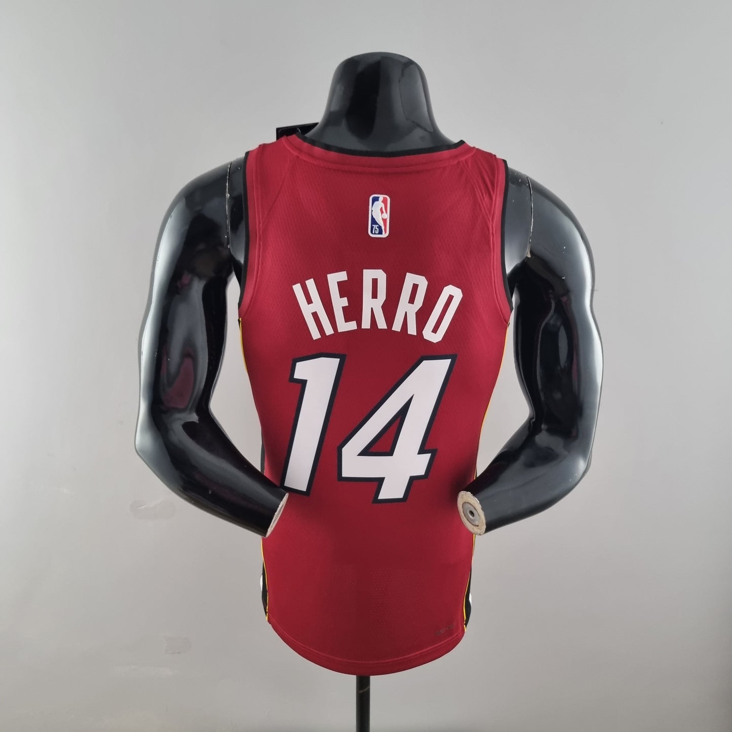 NBA Miami Heat Jersey #14 Herro - 75th Anniversary Red
