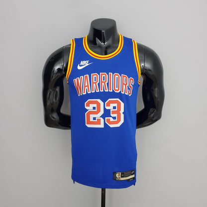 Camisola NBA Golden State Warriors #23 Green - Retro Blue