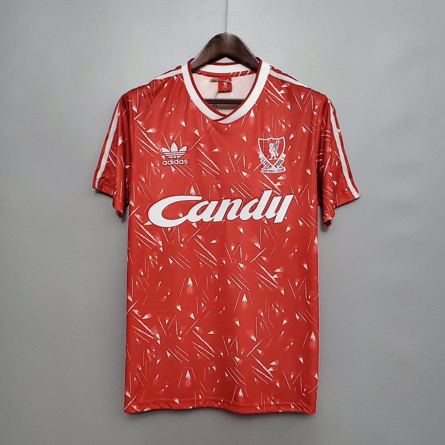 Camisola Liverpool Titular 89/91 - Versão Retro