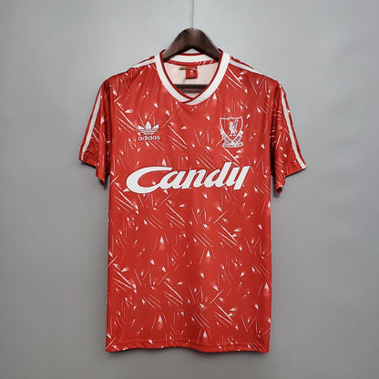 Camisola Liverpool Titular 89/91 - Versão Retro