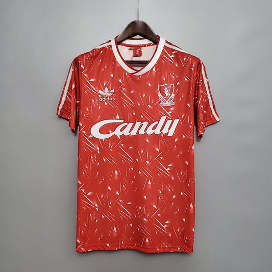 Camisola Liverpool Titular 89/91 - Versão Retro