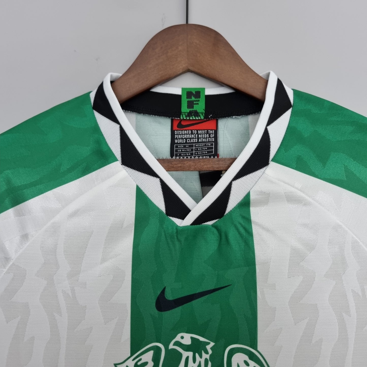 Camisola Nigéria Reserva 1996 - Versão Retro