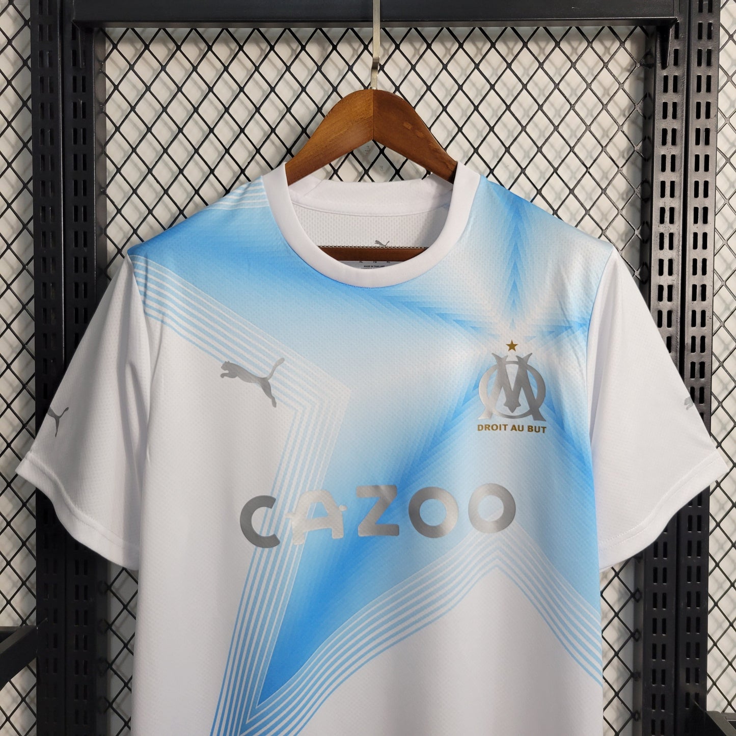 Camisola Olympique Marseille 23/24 - Puma Adepto Masculina