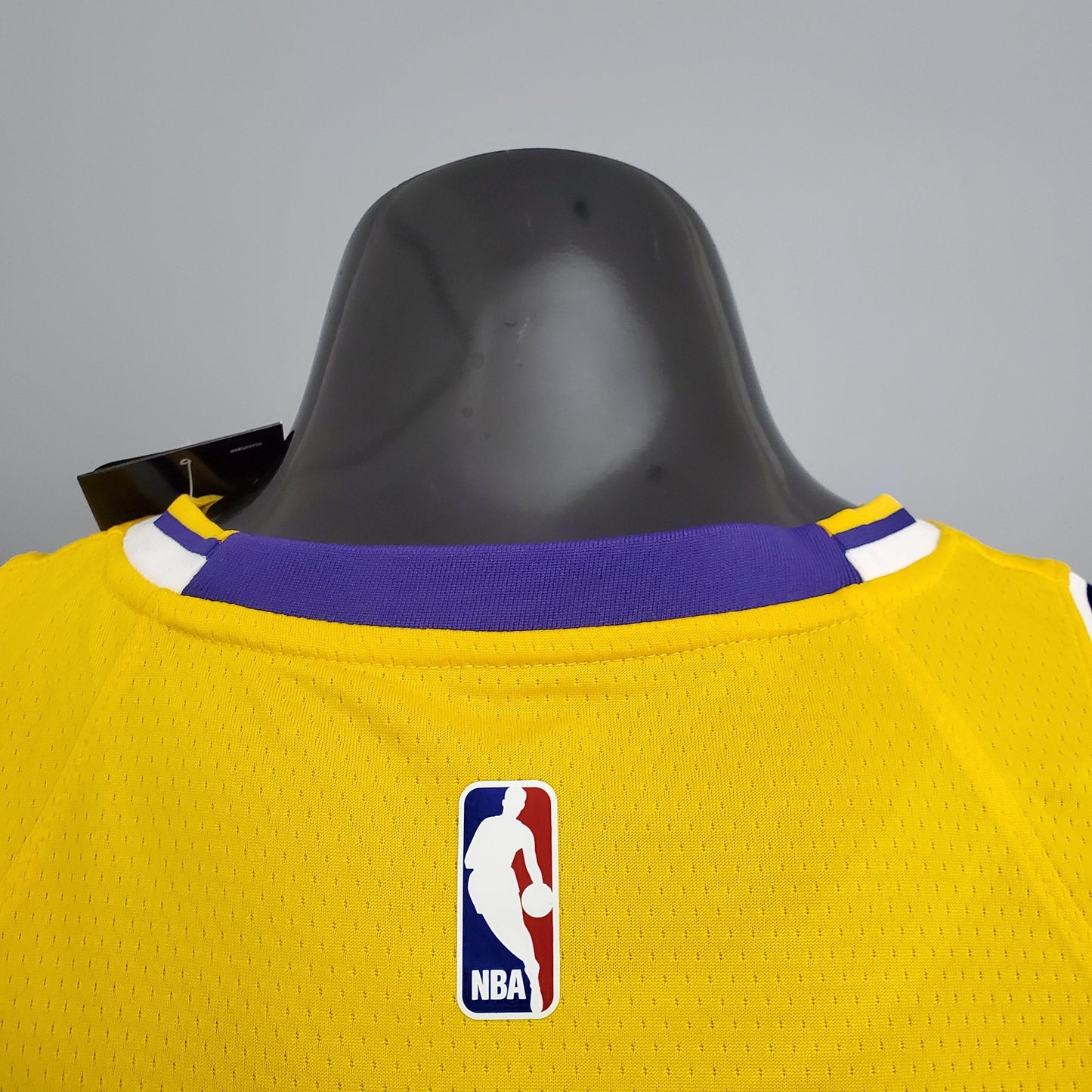 NBA Lakers #4 Rondo Crew Neck Yellow Jersey - 23/24