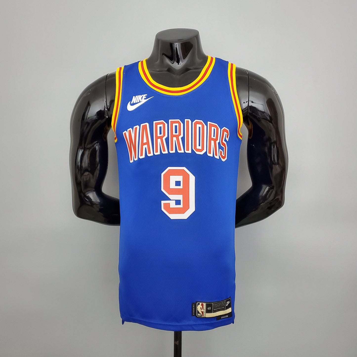 NBA Golden State Warriors #9 Iguodala Jersey - Retro Blue