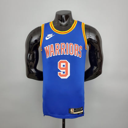 NBA Golden State Warriors #9 Iguodala Jersey - Retro Blue