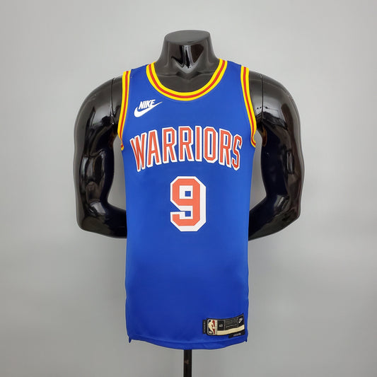 NBA Golden State Warriors #9 Iguodala Jersey - Retro Blue