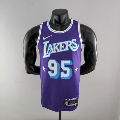 Camisola NBA Lakers #95 Toscano City Purple - 23/24