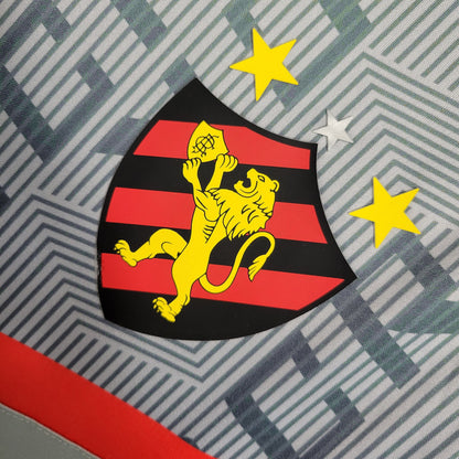 Camisola Sport Recife Treino 23/24 - Umbro Adepto Masculina - Cinza